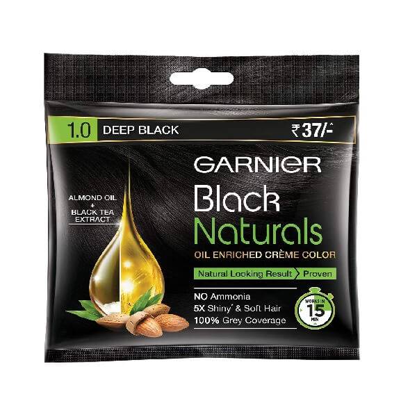 Garnier Deep Black 1.0 Natural Hair Colour